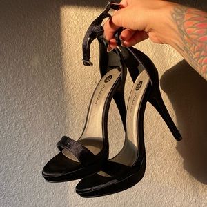 Black heels